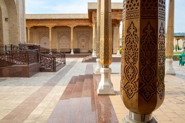 Suzuk Ota Complex, Tashkent, Uzbekistan. A historical, religious, and architectural complex. A tourist attraction.