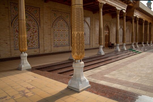 Suzuk Ota Complex, Tashkent, Uzbekistan. A historical, religious, and architectural complex. A tourist attraction.