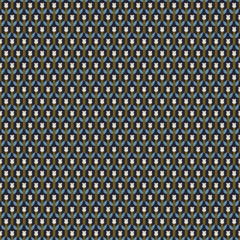 Elegant pattern abstract shapes seamless background geometric design modern textile fabric swatch, paper, wallpaper print. Vector graphic illustration digital image. Vintage golden, white, blue color.