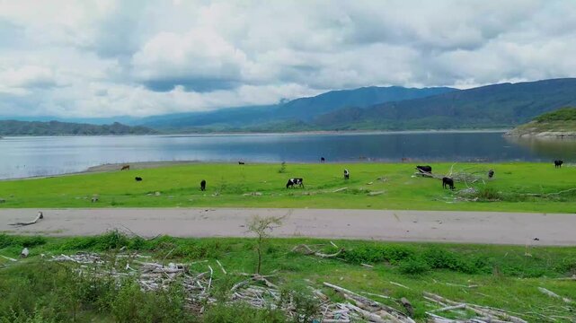 Betania Reservoir in Huila blends nature and recreation, with peaceful boat rides, fishing opportunities, and stunning lakeside scenery.