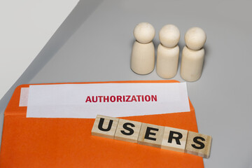Concept of Authorization given to the Users and user ids.