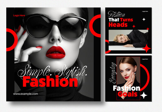 Modern Women Fashion Social Media Post