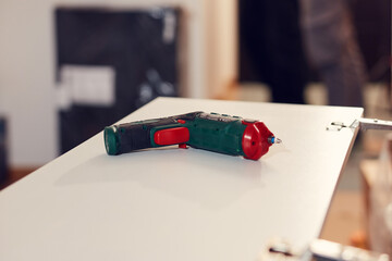 Handyman's tools for fixing usual things in the house.