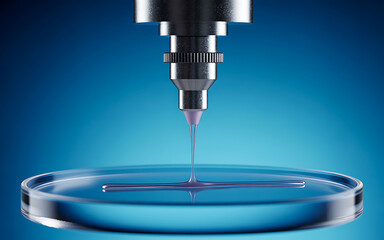 Precision Nozzle Printing Liquid Line