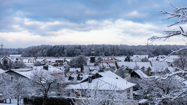 Fernwald Albach im Winter 