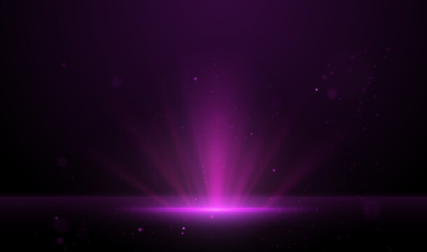 Rich, luxurious background of vibrant purple bokeh lights for mystery, royalty, and premium quality. Perfect for high-end product launches, beauty brand visuals, exclusive event invitations
