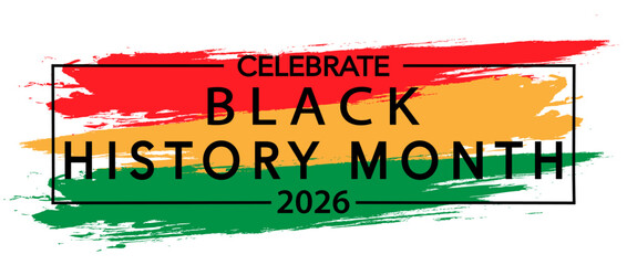 Obraz premium Black History Month