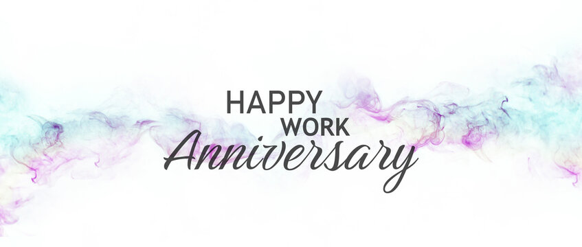 happy work anniversary card
