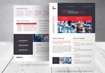 Product Specification Data Sheet Template 