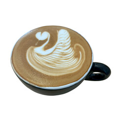 cup of coffee with cream