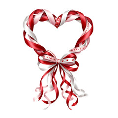 heart shaped ribbon