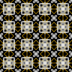 Abstract ethnic geometric pattern design for background or Wallpaper.