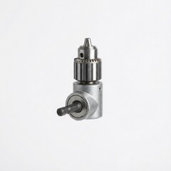 Right angle drill attachment with keyed chuck for power tools