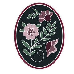 vector floral background