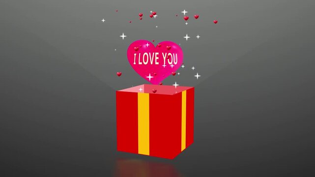 Vector illustration of a red 3d gift box with a ribbon bow for a happy christmas holiday celebration birthday surprise or new year shopping sale card design