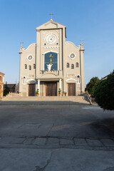 Catholic Church in Shangqiu Ancient City, Henan Province, China