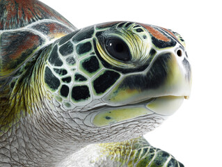 Sea Turtle Close-Up