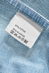 Care and composition label