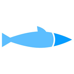 Fototapeta premium fish shape bullet point