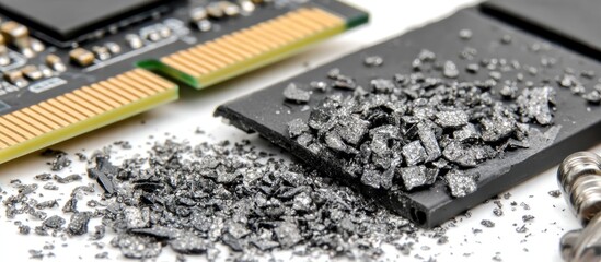 Graphite Powder and Electronic Components.