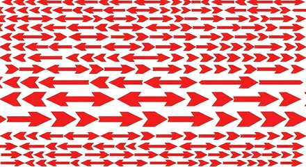 Red Arrows Pointing Rightward in Mass.