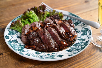 牛ロースステーキ