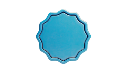 Blue Starburst Emblem