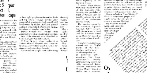 Fototapeta premium Rough vector background abstract grunge texture old vintage newspaper. Vector white and black newspaper paper grunge pattern old aged texture.