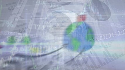 Animation of diverse data processing over legs of diverse male soccer players - Powered by Adobe