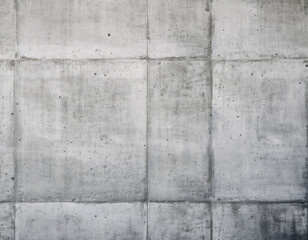 Seamless flat concrete texture background with subtle grain, soft grey industrial tone for architecture, design, and construction projects