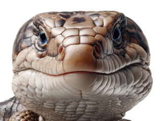 Stunning Close-Up of a Lizard's Face