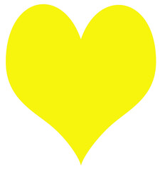 Yellow heart