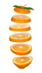 slices of orange
