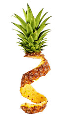pineapple isolated on white background