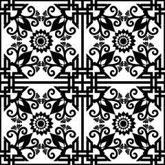 Abstract ethnic geometric pattern design for background or Wallpaper.