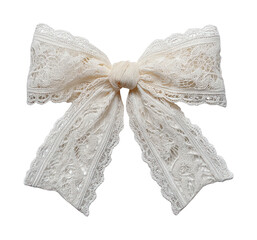 PNG Elegant lace bow decoration