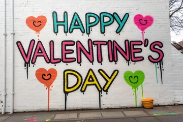 Elegant Valentine's Day Greeting with Script Font