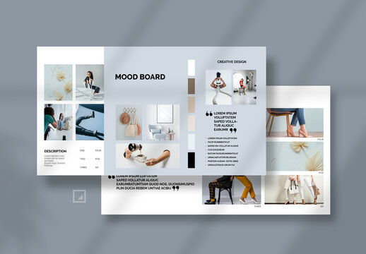 Creative Mood Board Layout