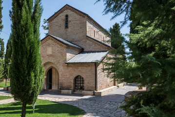 Tomb of Saint Nino in Monastery of Saint Nino at Bodbe near Sighnaghi town in Kakheti region, Georgia