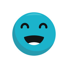 Fototapeta premium Blue Monday Emoji