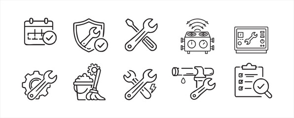 Facility Maintenance Line Ico...