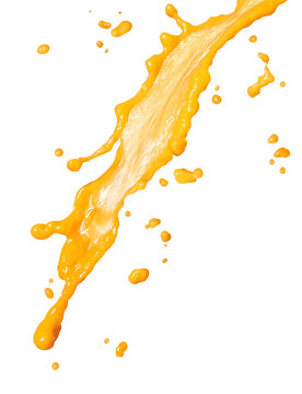 orange juice splash