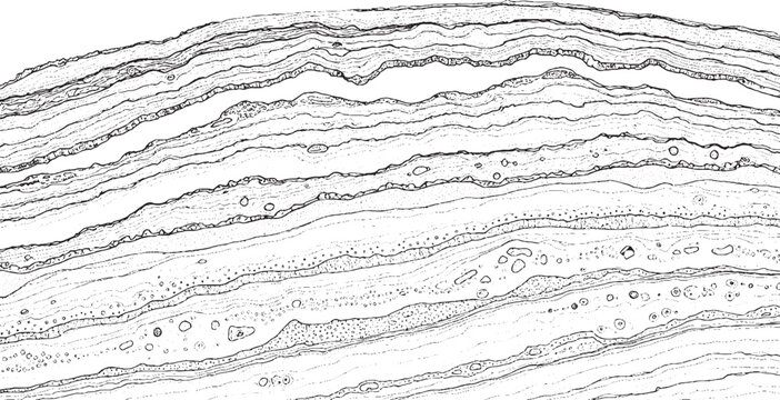 Abstract geological strata layers texture background 1.