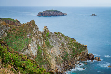 Landscape of Cabo Pe&ntilde;as (Asturias, Spain)