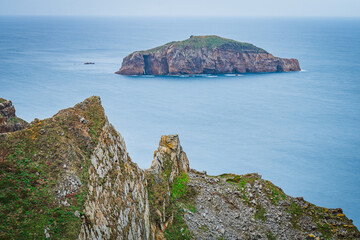 Landscape of Cabo Pe&ntilde;as (Asturias, Spain)