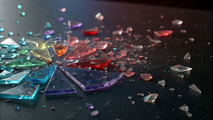 A digital circuit board design featuring blue fiber optic light connections forms a high-tech Christmas tree decoration representing modern electronic hardware engineering