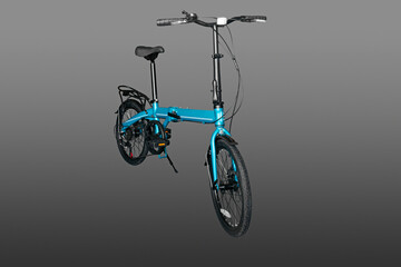 Folding compact bike.