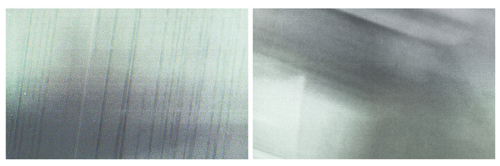 Vignette grunge gradient texture background realistic cutout on transparent background. Noise...