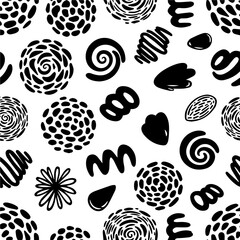 Creative abstract art background collection  celebration design. Simple scribble wallpaper print texture bundle.