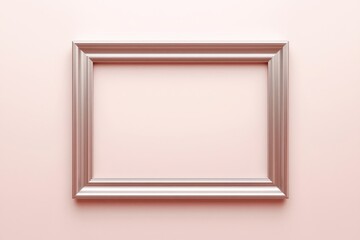 A gold framed picture with a white background